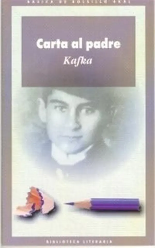 Carta al padre by Franz Kafka cover
