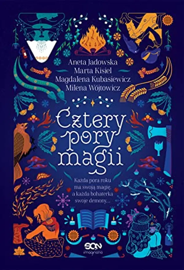 Cztery pory magii by Aneta Jadowska cover