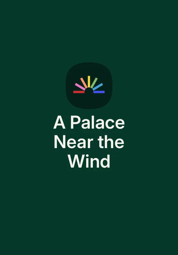 A Palace Near the Wind by Ai Jiang cover