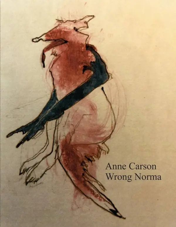 Wrong Norma by Anne Carson cover