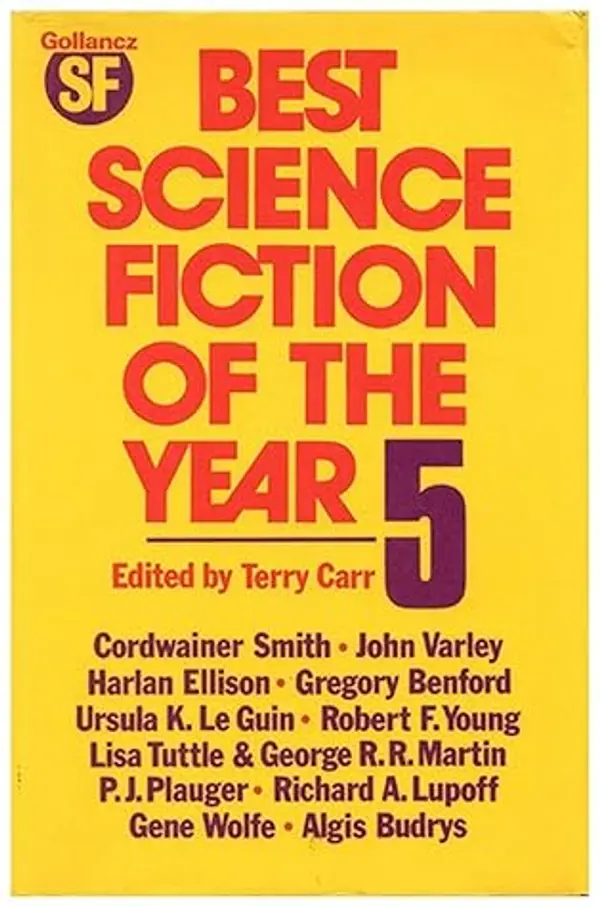Best Science Fiction Of The Year 5 by Terry Carr cover