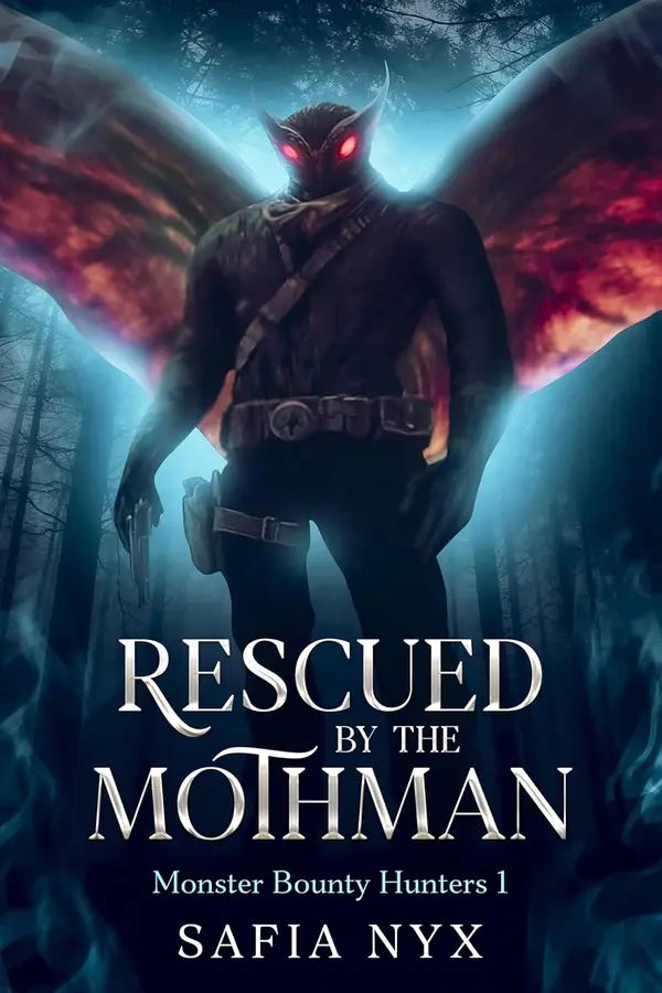 Rescued by the Mothman (Monster Bounty Hunters, #1) by Safia Nyx cover