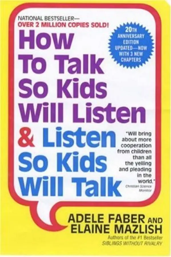 How to Talk So Kids Will Listen Book Summary by Adele Faber cover