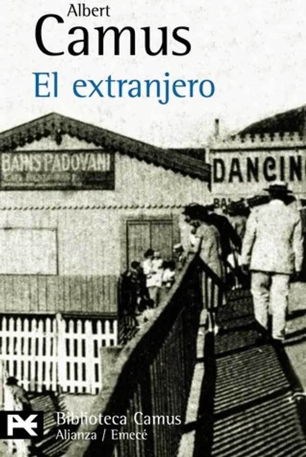 El extranjero by Albert Camus cover