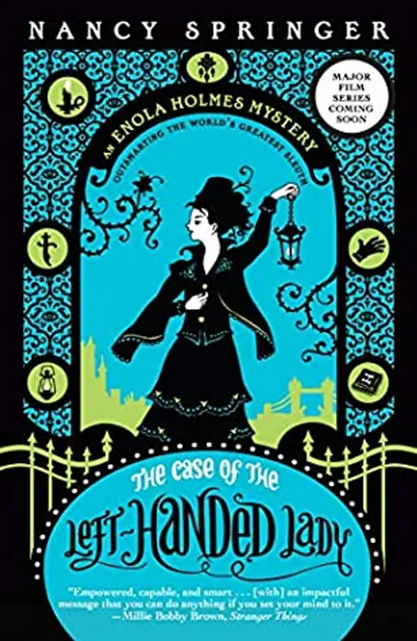 The Case of the Left-Handed Lady (Enola Holmes, #2) by Nancy Springer cover