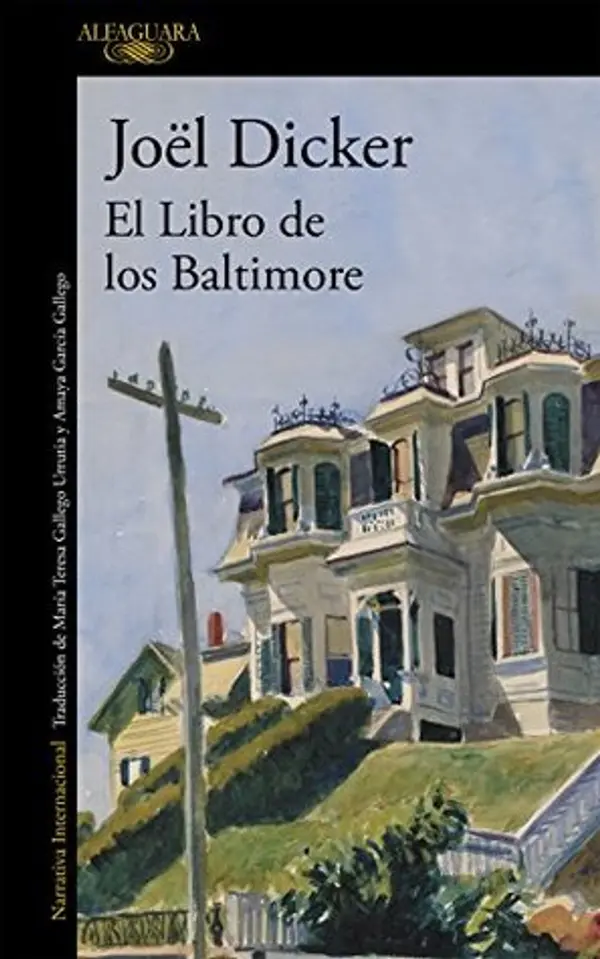 El libro de los Baltimore by Joël Dicker cover