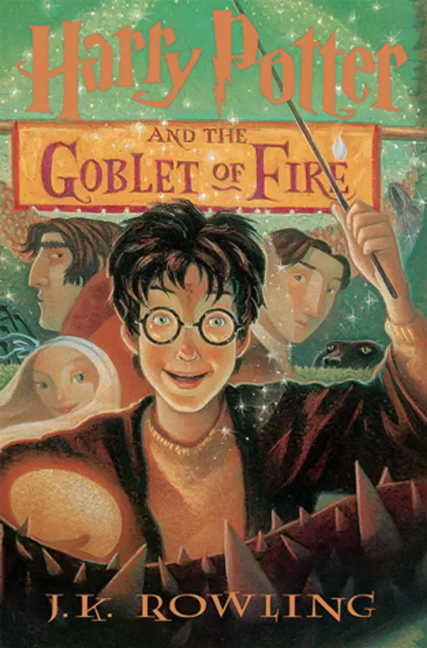 Harry Potter and the Goblet of Fire by JK Rowling cover