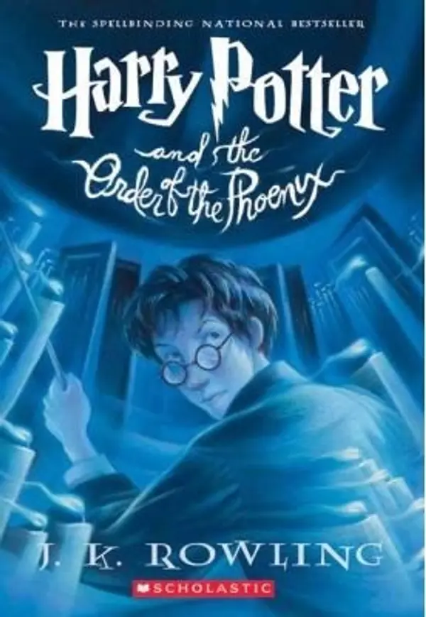 Harry Potter and the Order of the Pheonix by J.K. Rowling cover