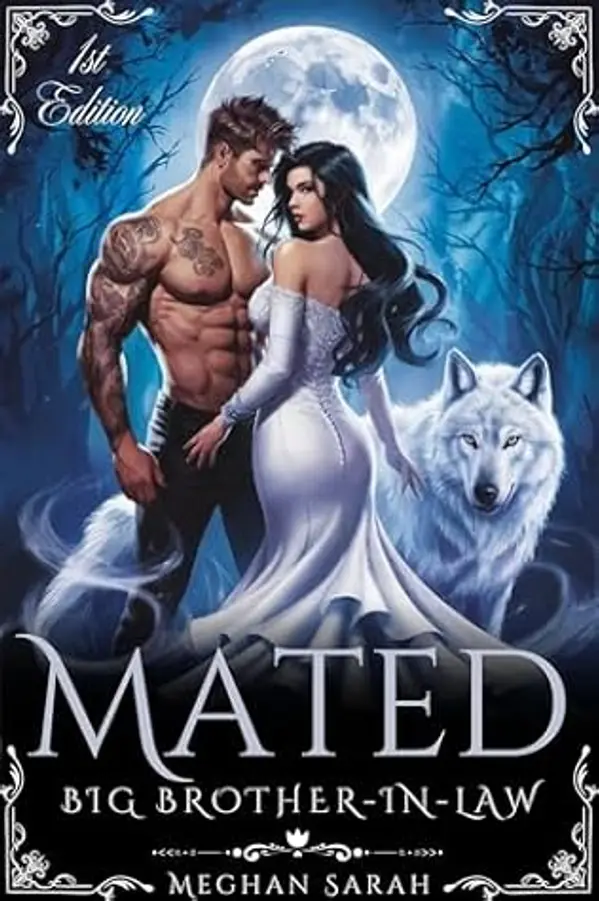 Mated To Big Brother-In-Law: A Werewolf Romance Where Fate Chooses the Wrong Brother (Fated to the Alpha Brothers Book 1) by Meghan Sarah cover