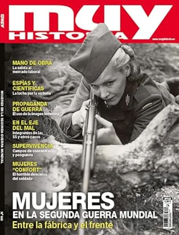 Muy Historia #140 | Mujeres en la Segunda Guerra Mundial (Spanish Edition) by Muy Historia cover