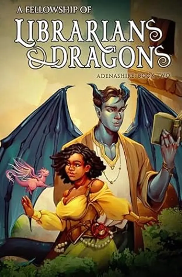 A Fellowship of Librarians & Dragons (Adenashire, #2) by J. Penner cover