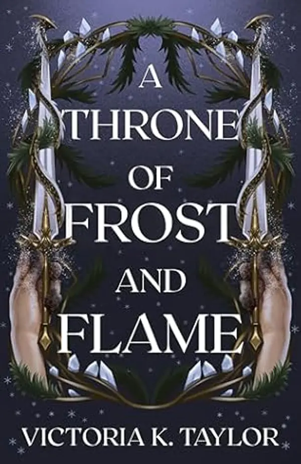 A Throne of Frost and Flame (The Fate of Ashes Book 2) by Victoria K. Taylor cover