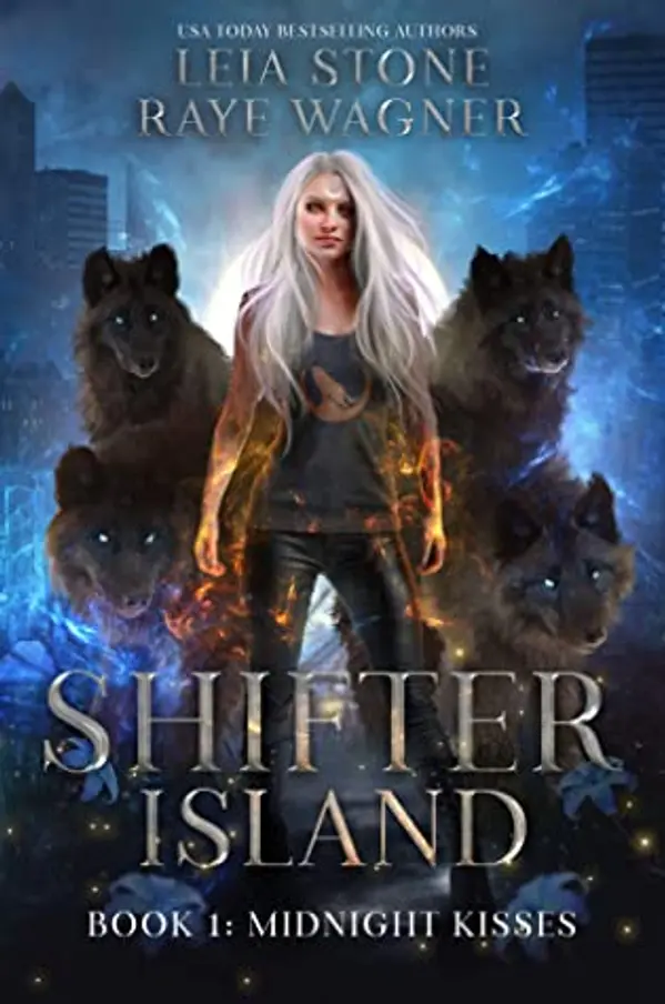 Midnight Kisses (Shifter Island, #1) by Leia Stone cover