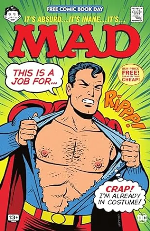 MAD Magazine 2024 FCBD Special Edition #1 (Free Comic Book Day) by Various cover
