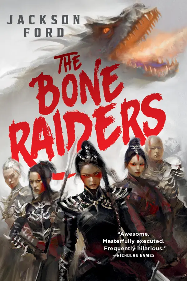 The Bone Raiders by Jackson Ford cover