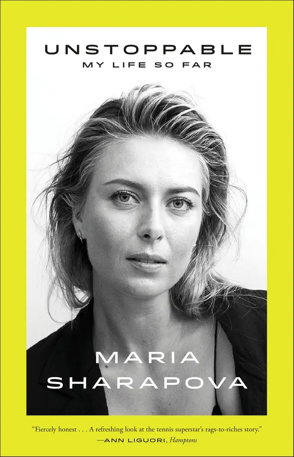 Unstoppable by Maria Sharapova cover