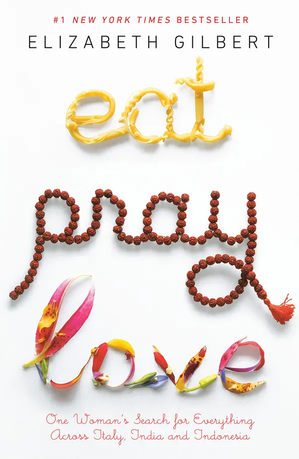 Eat Pray Love by Elizabeth Gilbert cover