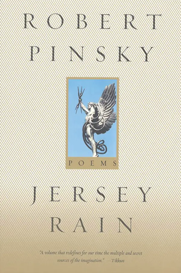 Jersey Rain by Robert Pinsky cover