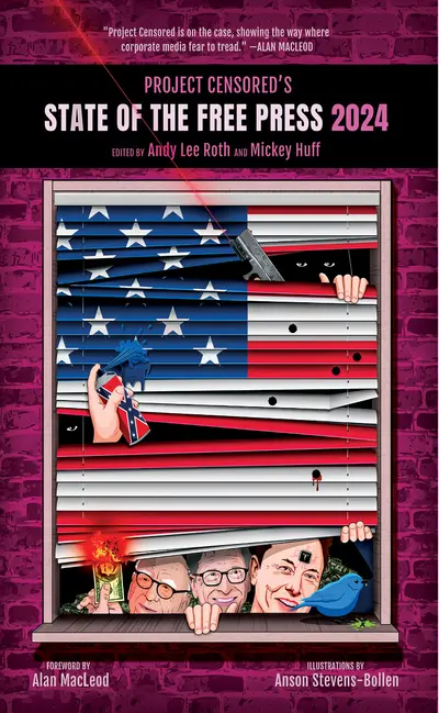 Project Censored's State of the Free Press 2024 book cover