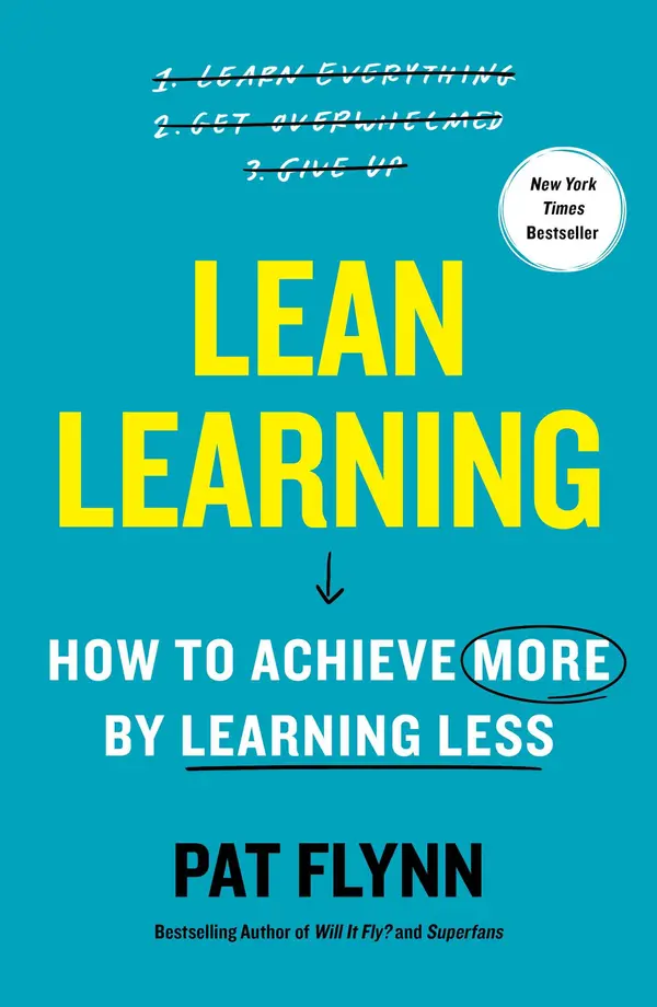 Lean Learning by Pat Flynn cover
