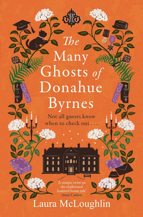 The Many Ghosts of Donahue Byrnes by Laura McLoughlin cover