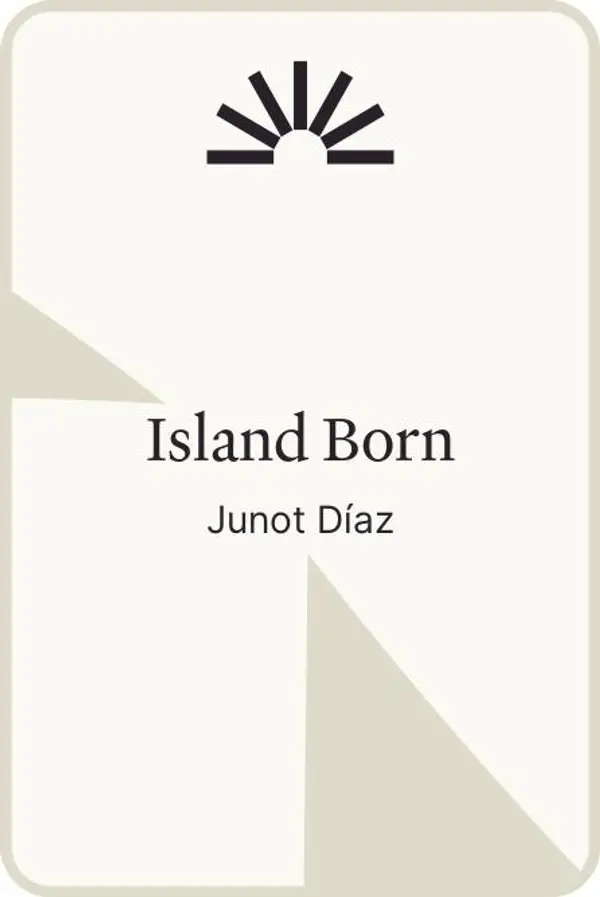 Island Born by Junot Díaz cover