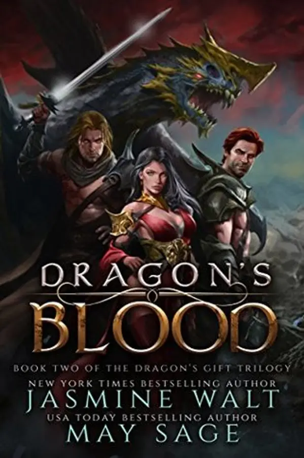 Dragon's Blood (The Dragon's Gift Trilogy, #2) by Jasmine Walt cover