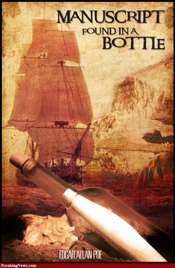 Manuscript Found in a Bottle by Edgar Allan Poe cover