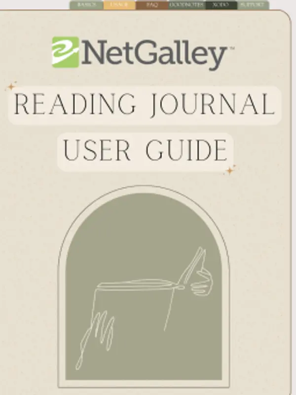 NetGalley Reading Journal User Guide by We Are Bookish cover