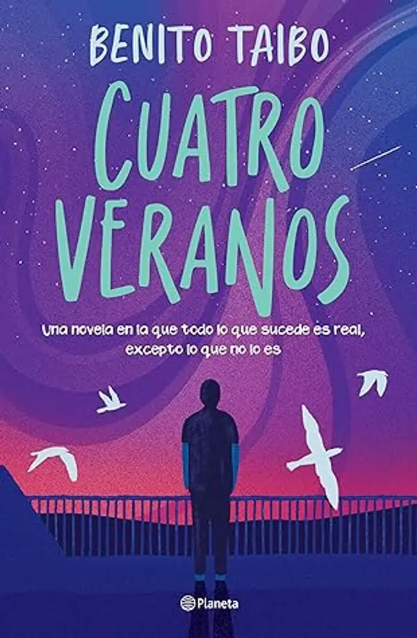 Cuatro veranos by Benito Taibo cover