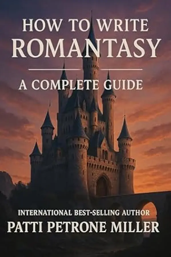 HOW TO WRITE ROMANTASY A COMPLETE GUIDE: 50+ Pages of Magical Tension, Swoony Slow Burns, and Worldbuilding That Doesn't Suck by Patti Petrone Miller cover