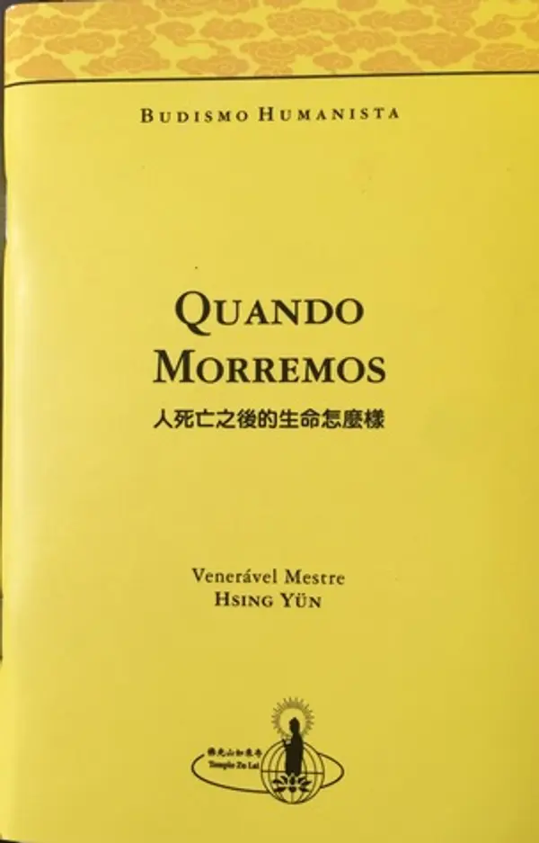 Quando Morremos by Hsing Yün cover