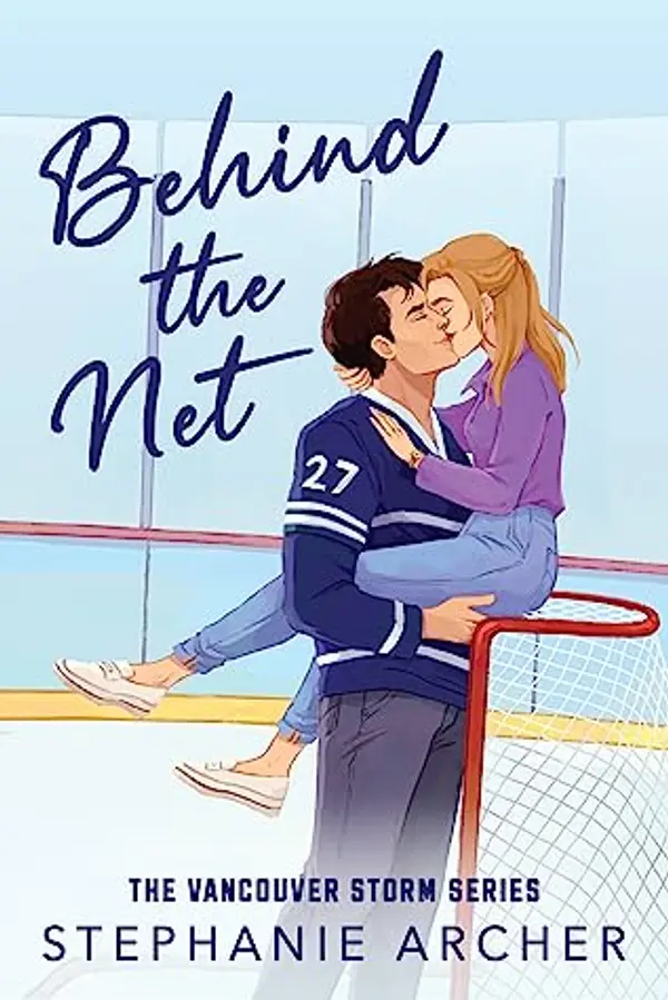 Behind the Net by Stephanie  Archer cover