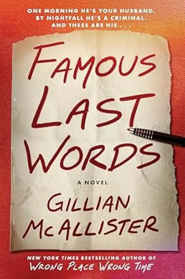 Famous Last Words by Gillian McAllister cover