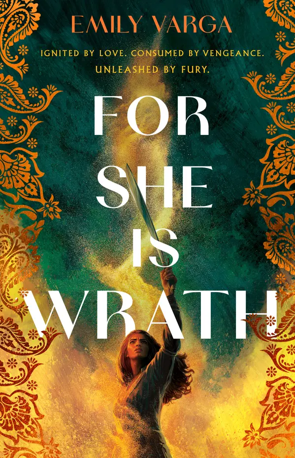 For She is Wrath by Emily Varga cover