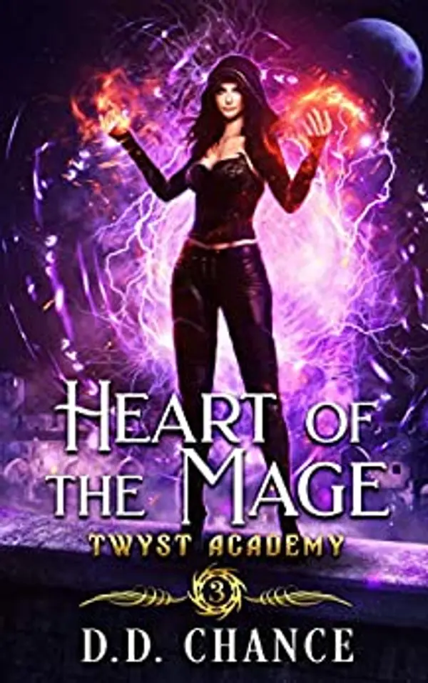 Heart of the Mage (Twyst Academy, #3) by D.D. Chance cover
