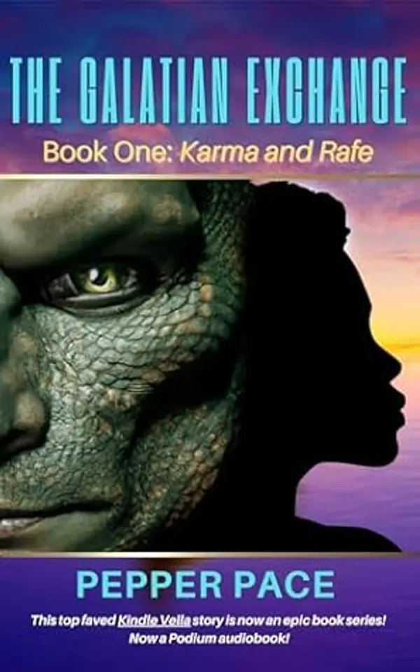 The Galatian Exchange: Book One: Karma and Rafe by Pepper Pace cover
