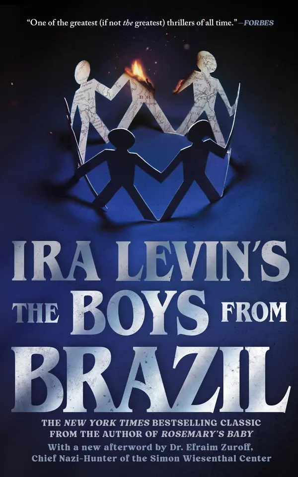 The Boys from Brazil by Ira Levin, Dr. Efraim Zuroff cover