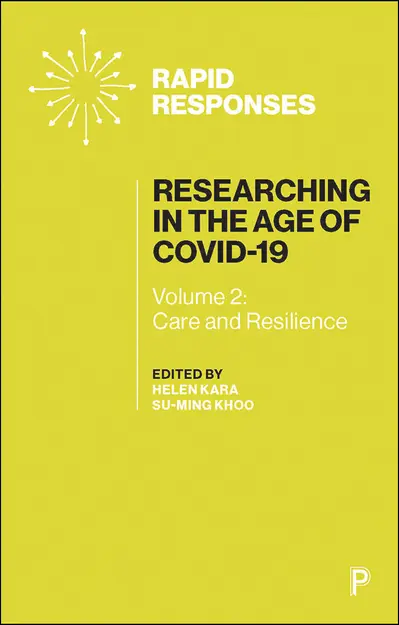 Researching in the Age of COVID-19 book cover