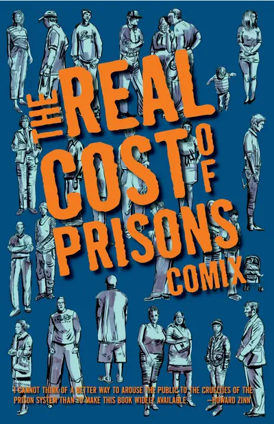 Real Cost of Prisons Comix book cover