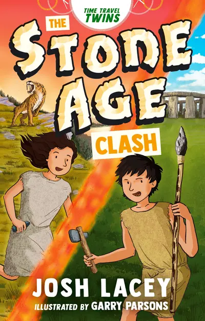 Time Travel Twins: The Stone Age Clash book cover