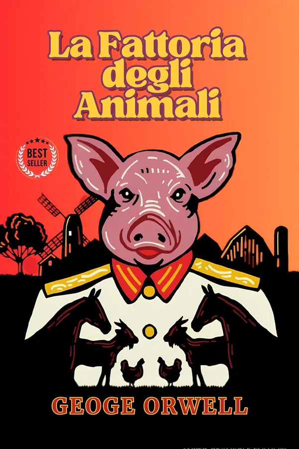 La Fattoria degli Animali by George Orwell cover