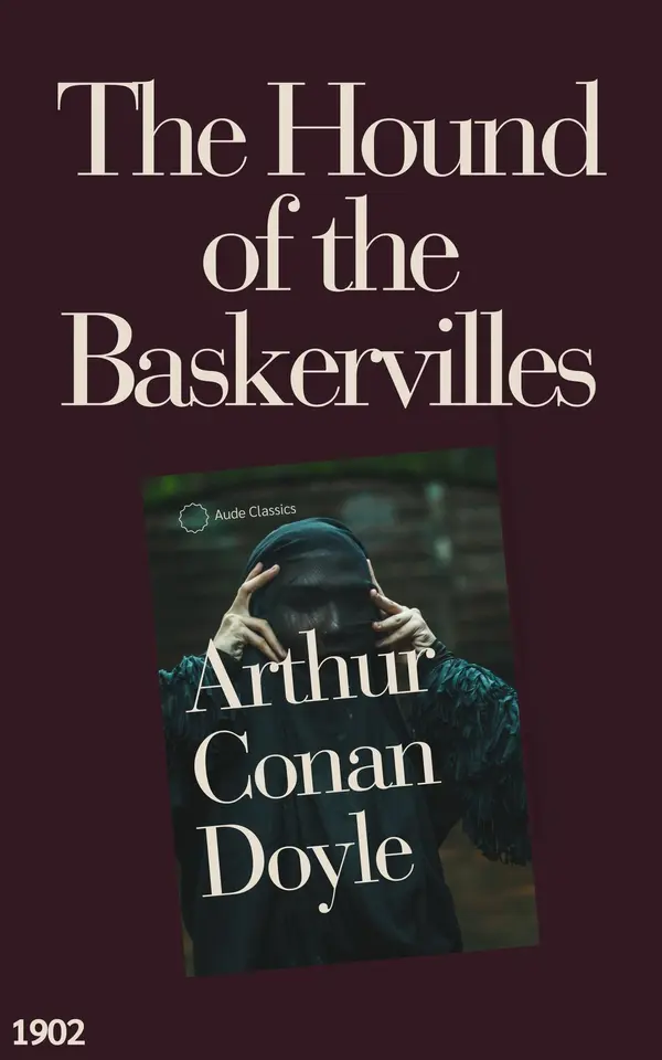 The Hound of the Baskervilles by Arthur Conan Doyle cover