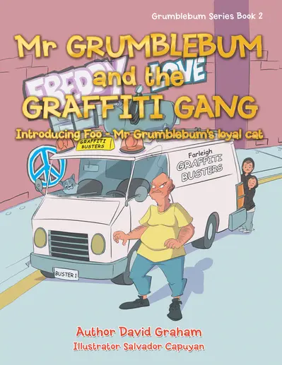 Mr Grumblebum and the Graffiti Gang book cover