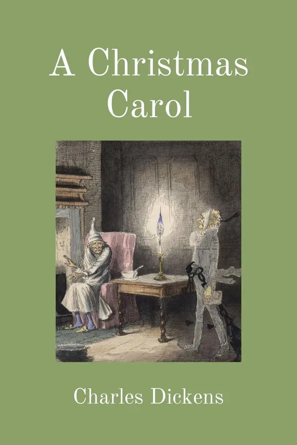 A Christmas Carol (Illustrated) by Charles Dickens cover