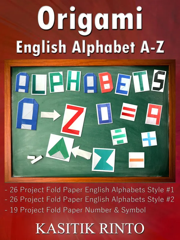 Origami English Alphabets A-Z: Paper Folding English Alphabets Capital ...