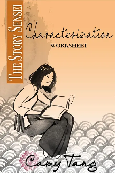 Story Sensei Characterization Worksheet book cover