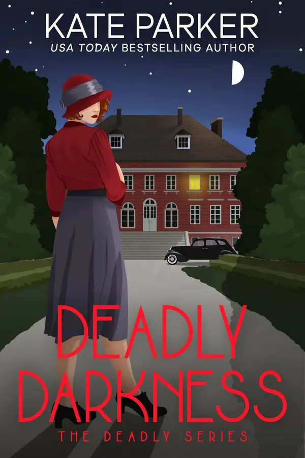 Deadly Darkness: A World War II Mystery by Kate Parker cover