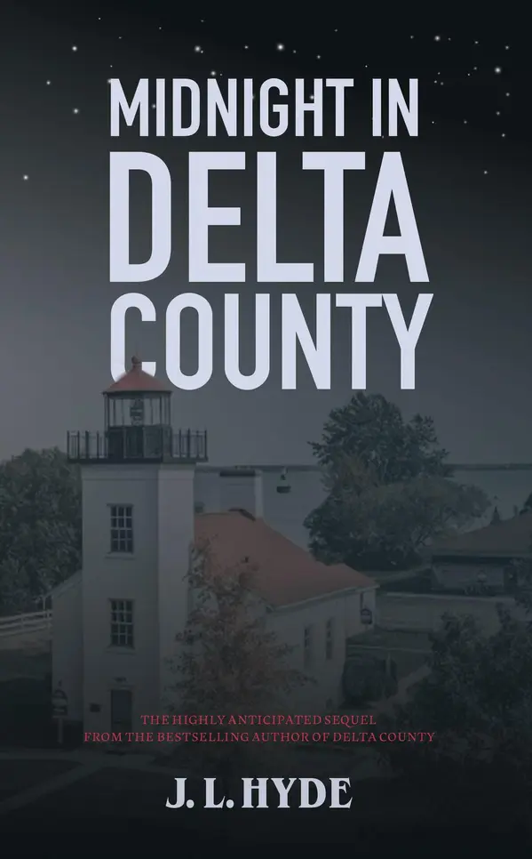 Midnight in Delta County by J. L. Hyde cover
