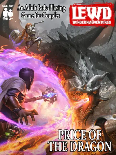 Lewd Dungeon Adventures: Price of the Dragon book cover